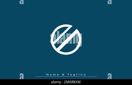 Alphabet letters Initials Monogram logo PD , DP Stock Vector