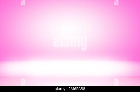 Abstract empty smooth light pink studio room background, Use as montage for product display,banner,template. Stock Photo