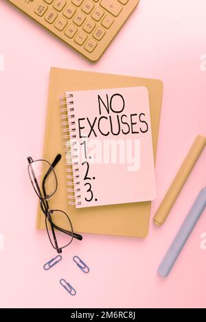 No Excuses PNG Transparent Images Free Download  Vector Files  Pngtree