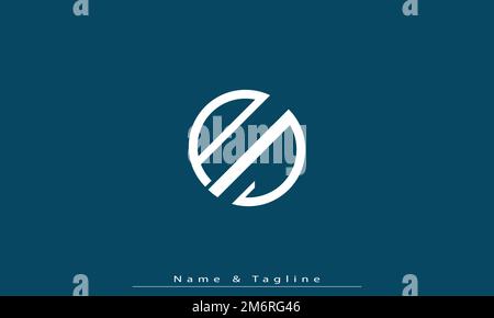 Alphabet letters Initials Monogram logo PJ , JP Stock Vector