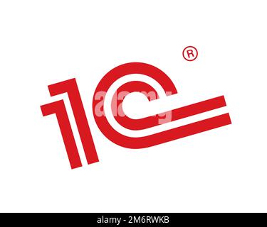 1C Company, Logo, White background Stock Photo - Alamy