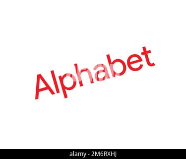 Alphabet Inc. logo, white background Stock Photo - Alamy