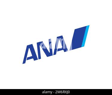 All Nippon Airways, Logo, White Background Stock Photo - Alamy
