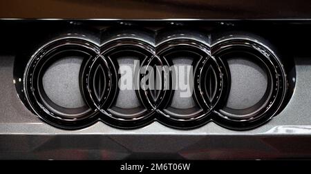 Audi logo isolated hi-res stock photography and images - Alamy