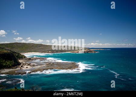 View on the pacific ocean, Australia Stock Photo