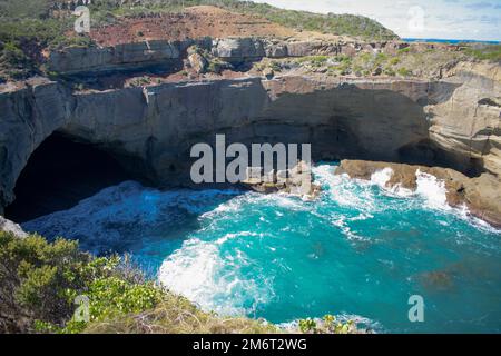 View on the pacific ocean, Australia Stock Photo