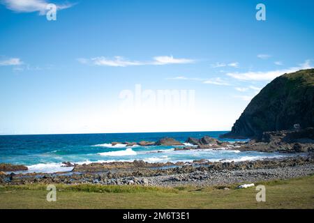View on the pacific ocean, Australia Stock Photo