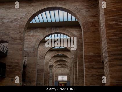 Merida, Spain - 28 Dec 23: The National Museum of Roman Art Stock Photo