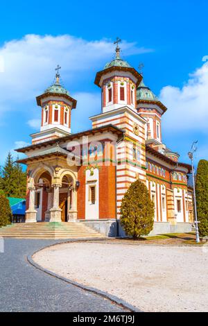 Sinaia Monastery, Romania. Stock Photo