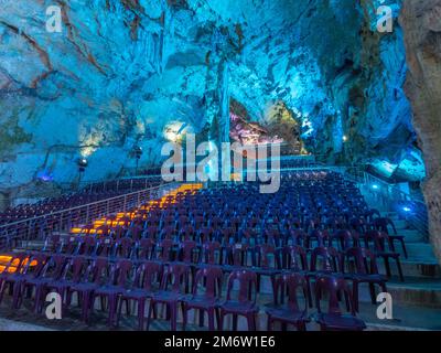 Grotte Saint Michel, Gibraltar, Angleterre Stock Photo