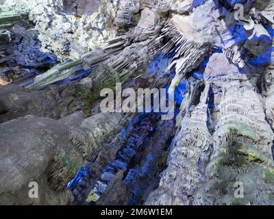 Grotte Saint Michel, Gibraltar, Angleterre Stock Photo