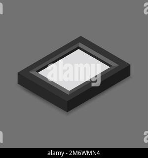 Vector illustration of photo frame icon Stock Vector