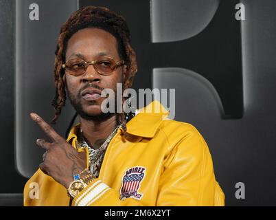 Hollywood, CA January 5, 2023. Southside arrives at the Starz BMF Season  2 Premiere held at the TCL Chinese Theatre in Hollywood, CA on Thursday,  ?January 5, 2023. (Photo By Sthanlee B. Mirador/Sipa USA Stock Photo - Alamy