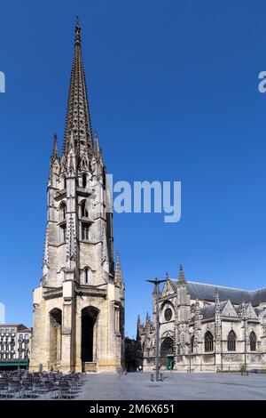 Basilica of St. Michael, Bordeaux, France Stock Photo