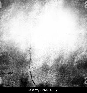 Grunge black and white distressed textured background Stock Vector