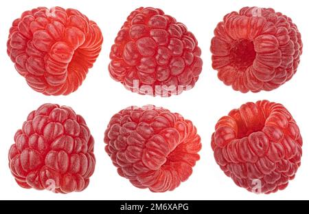 Raspberry isolated on white background Stock Photo