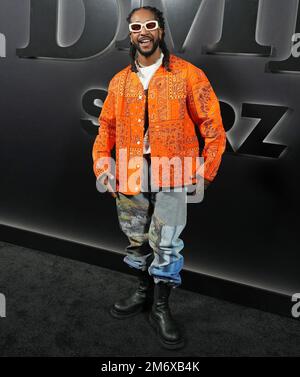 Hollywood, CA January 5, 2023. Southside arrives at the Starz BMF Season  2 Premiere held at the TCL Chinese Theatre in Hollywood, CA on Thursday,  ?January 5, 2023. (Photo By Sthanlee B. Mirador/Sipa USA Stock Photo - Alamy