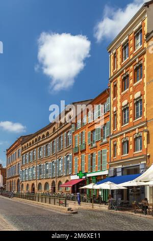 Street in Toulouse, France Stock Photo