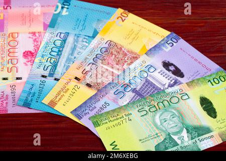 Samoan tala a business background Stock Photo