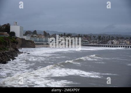 Bomb Cyclone Causes Severe Storm, Flood Damage, Santa Cruz, Jan 5, 2023 ...