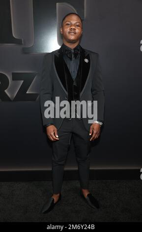 5 January 2022 -Hollywood, California  -  Yusef Thomas. Premiere Of Starz ''BMF'' Season 2  held at TCL Chinese Theatre   in Hollywood. (Credit Image: © Fs/AdMedia via ZUMA Press Wire) Stock Photo