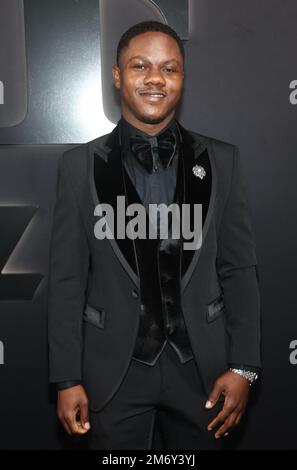 5 January 2022 -Hollywood, California  -  Yusef Thomas. Premiere Of Starz ''BMF'' Season 2  held at TCL Chinese Theatre   in Hollywood. (Credit Image: © Fs/AdMedia via ZUMA Press Wire) Stock Photo