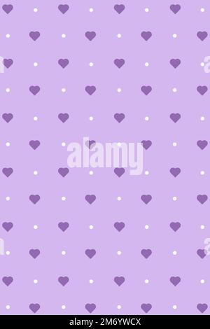 Abstract seamless pattern with hearts. Hearts seamless pattern. Universal print. Vector illustration Stock Vector