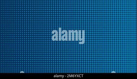 Bright pop art retro background with halftone in comics style. Dotted gradient. Seamless dotted lines. Vector illustration Stock Vector