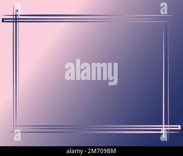 Minimal geometric background. Purple elements with fluid gradient. Dynamic shapes composition. Eps10 vector Stock Vector
