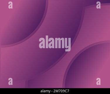 Purple elements with fluid gradient. Dynamic shapes composition. Eps10 vector Stock Vector