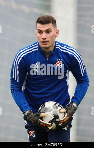 Rovinj, Croatia, January 06, 2023. Dinamo Zagreb Players train during