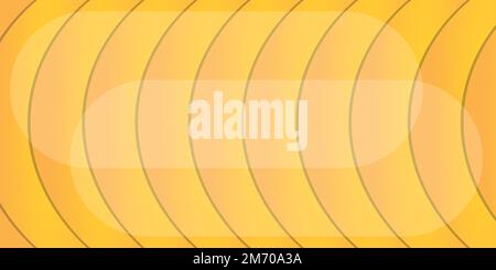 Liquid color background design. Yellow and Orange elements with fluid gradient. Dynamic shapes composition. Eps10 vector Stock Vector