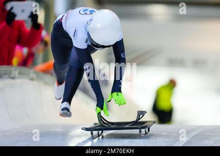 WINTERBERG, GERMANY - JANUARY 6: Alessia Crippa of Italy compete in the ...