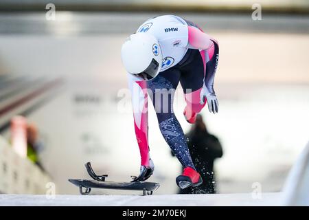 WINTERBERG, GERMANY - JANUARY 6: Jaclyn Laberge of Canada compete in ...