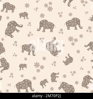 Cute elephants kawaii cartoon vector characters set. Adorable and funny ...