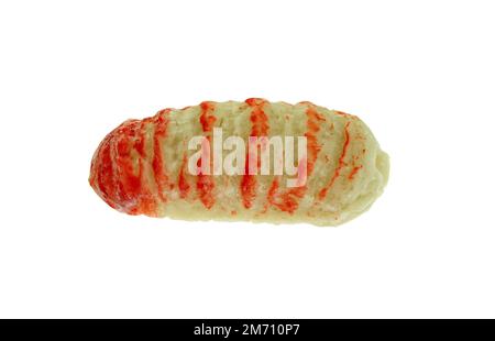 Frozen Lobster tails isolated on white Stock Photo