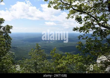 An overlook in Caesars Head State Park located in South Carolina. Stock Photo