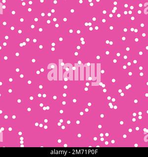 Sprinkles seamless pattern. Sprinkles on solid background repeating pattern design. Vector illustration Stock Vector