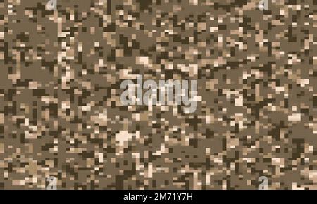 Digital camouflage pattern. Abstract modern military textile print ...