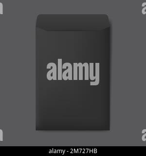 Paper envelope design mockup vector Stock Vector
