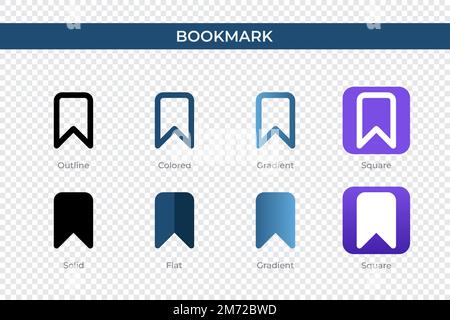 Bookmark, 3D, icon, png | PNGWing