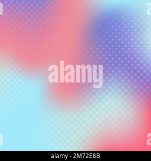 Multicolor gradient halftone background vector Stock Vector