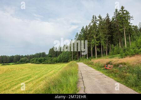 beautiful landscape in the Schwarzwald region in southwestern Germany Stock Photo