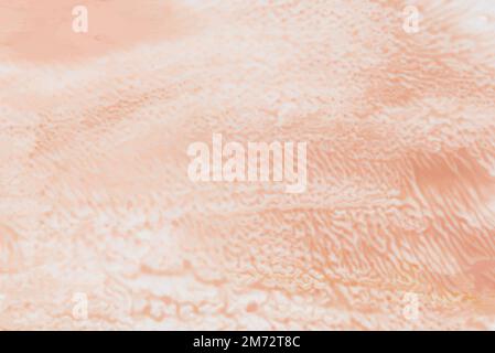 Peach acrylic painting background vector Stock Vector