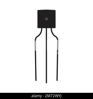 PNP and NPN bipolar junction transistor or bjt symbol and construction ...