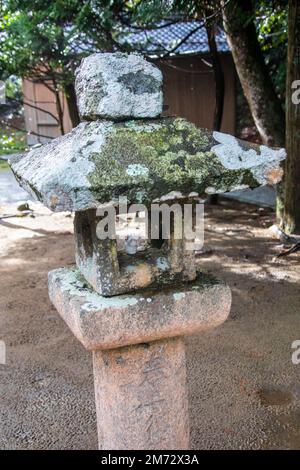 The statue of white rabbit in Hakuto Shrine Tottori Japan. There are ...