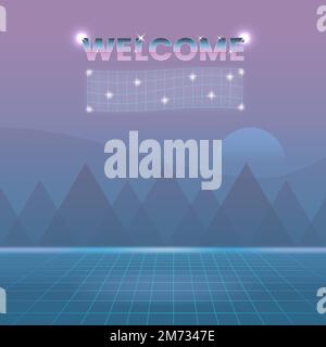 Landscape Pastel Vector Background Stock Vector Image & Art - Alamy