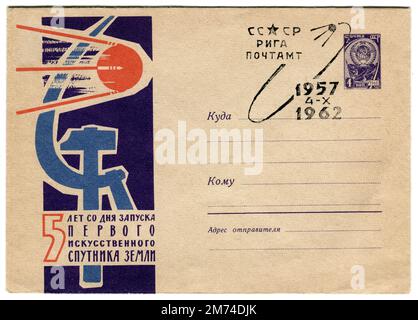 Sputnik launch 1957 Cut Out Stock Images & Pictures - Alamy