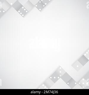 Gray blocks on blank white background vector Stock Vector Image & Art ...