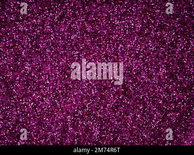 Fancy lilac, purple color glitter sparkle confetti background for happy birthday party invite, Christmas, xmas holiday seasonal wallpaper decoration Stock Photo